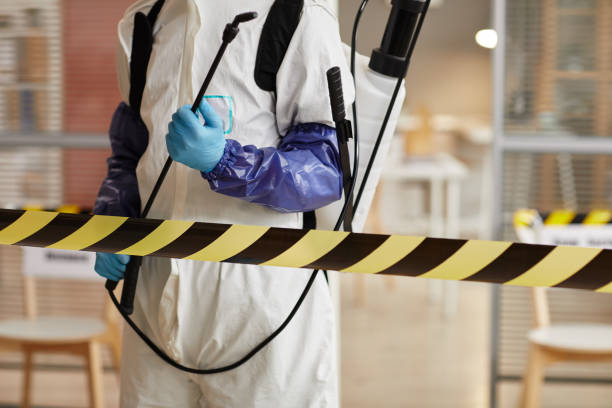 Professional Blood Cleanup technician working in Ethan, SD
